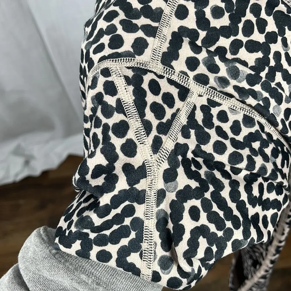 Lululemon Dance Roll Down Ace Spot Grain Wunder Under.